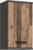FORTE Veris Hängeschrank, Holzwerkstoff, Grau/Braun, 40,2 x 68,8 x 29 cm Bild 2