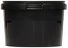 BENBOW Aufbewahrungssystem Eimer mit Deckel 30 20 10 5 3 1 0,5 L Schwarz Lebensmittelecht Eimer, Polypropylen - Lebensmittelecht, Geschmacksneutral, Auslaufsicher, (1-tlg, PZH-, BRC- und DIN-ISO-zertifiziert), für Lebensmittel, Farben, Chemikalien Bild 3