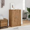 vidaXL Schuhschrank Artisan-Eiche 60x35x92 cm Holzwerkstoff 856699 Bild 3