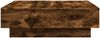 vidaXL Couchtisch Räuchereiche 90x90x28 cm Holzwerkstoff 848091 Bild 5