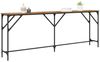 vidaXL Konsolentisch Altholz 200 x 29 x 75 cm Schichtholz und Metall 871340 Bild 3