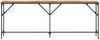 vidaXL Konsolentisch Altholz 200 x 29 x 75 cm Schichtholz und Metall 871340 Bild 5