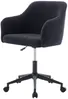 Vente-unique - MATOMI Office chair Stoff Schwarz - B 58 cm x H 89 cm79 cm x L 55 cm Bild 4