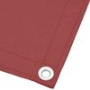 vidaXL Balkon-Sichtschutz Terrakotta 90x1000 cm 100 % Polyester-Oxford 42002089 Bild 4