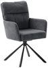 Esszimmerstuhl >Urbain / Utica< 2er-Set in anthrazit - 60x92x67 (BxHxT) Bild 2