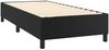 vidaXL Boxspringbett mit Matratze Schwarz 100x200 cm Kunstleder 3137647 Bild 4