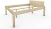 Pfostenbett Massivholzbett (Fichte) "Daybett" 140 x 190 cm 58 cm Holzbett 300kg Bild 2