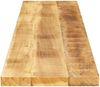 vidaXL Tischplatte 180x40x2,5 cm Rechteckig Raues Massivholz Mango 371314 Bild 4