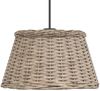 vidaXL Lampenschirm Braun Ø50x30 cm Korbweide 364379 Bild 4