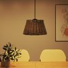 vidaXL Lampenschirm Braun Ø50x30 cm Korbweide 364379 Bild 3