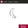 Paulmann 79523 Wand- und Deckenleuchte Runa GU10 max. 20W Weiß Grau Bild 2