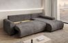 Luxusbetten24 Schlafsofa Designer Sofa Hanna, mit Schlaffunktion und Stauraum Bild 4