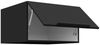 Aufsatzschrank Hochschrank 60 cm SIENA Schwarz Küchenzeile Küchenblock Küche Bild 2