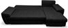 AX LIVING Manisa Wohnzimmer Couch L Form Sofa Schwarz R Bild 3
