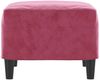 vidaXL Fußhocker Weinrot 60x50x41 cm Samt 349297 Bild 4