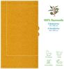 Hammetex 6 teiliges Handtuch Set, 100% Baumwolle Weich Saugstark Qualität Handtücher Set, 2 Badetücher 70x140 cm, 4 Handtücher 50x100 cm, Senf Bild 2