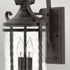 Elstead Lighting Casa Wandleuchte 2-Light Schwarz Klarglas E14 IP44 Bild 4