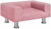 vidaXL Kindersofa Rosa 50x40x26,5 cm Samt 3196339 Bild 2
