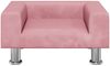 vidaXL Kindersofa Rosa 50x40x26,5 cm Samt 3196339 Bild 3