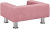 vidaXL Kindersofa Rosa 50x40x26,5 cm Samt 3196339 Bild 5