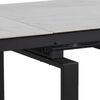 Hummar Esstisch 120/200 + 2 Zusatzplatten weiss Bild 5
