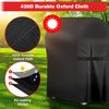 SPGOOD Grillabdeckung, wasserdicht, 420D Oxford-Stoff schwarz, 76 x 66 x 110 cm Bild 4