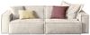 KAWOLA Sofa SAMU 2-Sitzer Stoff weiß 72 x 106 x 236 cm Bild 3