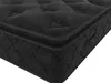 Vente-unique - BLACK DREAM Mattress and bed base set MetallSamt Schwarz - B 3,8 cm160 cm158 cm x H 25 cm28 cm5 cm x L 200 cm198 cm3,8 cm Bild 5