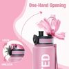 Sahara Sailor Trinkflasche Sport BPA-frei Tritan 750ML Rosa Topas Bild 3
