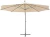 vidaXL Gartenschirme Beige Polyester 42972 Bild 3