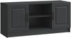vidaXL TV-Schränk Schwarz 102 x 34,5 x 47 cm Holzwerkstoff 895846 Bild 2