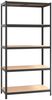 vidaXL Schwerlastregale mit 5 Böden 3 Stk. Grau Stahl & Holzwerkstoff 3154208 Bild 4