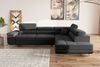 Stylefy Marokko Ecksofa Dunkelgrau Velours KRONOS Rechts Bild 3