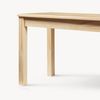 Esszimmerbank aus Holz Trerunulu 160x35x45 cm Natur [en. casa] Bild 5