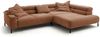 KAWOLA Sofa DELIA Ecksofa XL Cord rost Recamiere rechts 74 x 219 x 312 cm Bild 3