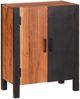 Sideboard, Kommode Braun 55 x 30 x 75 cm Massivholz Akazie Bild 2