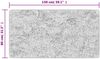 vidaXL Teppich Waschbar 80x150 cm Mehrfarbig Rutschfest 337976 Bild 5
