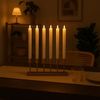 Relaxdays LED Stabkerzen mit Timer 6er Set Bild 2