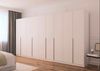 OTTO home Drehtürenschrank Kleiderschrank Schrank Garderobe AGORDO Schlafzimmer (in zwei Griff-Farben, Breiten 91-405 cm, Dekor- oder Hochglanzfront) durchdachte Innenausstattung, in 8 Breiten und 2 Höhen MADE IN GERMANY Bild 2