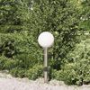 vidaXL Pollerleuchte mit Sensor&Steckdose 80 cm Edelstahl IP44 4006107 Bild 3