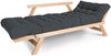 Marior HOME ''ALLEGRO'' Klappsofa, Buchenholz, Natürlich, Graphit Bild 2