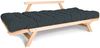 Marior HOME ''ALLEGRO'' Klappsofa, Buchenholz, Natürlich, Graphit Bild 3