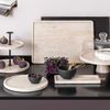 Villeroy & Boch Manufacture Travertine Servierschale mit Fuß ø 28 cm Bild 5