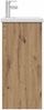 vidaXL Badezimmerschrank mit Waschbecken Artisan-Eiche 890775 Bild 5