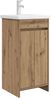 vidaXL Badezimmerschrank mit Waschbecken Artisan-Eiche 890775 Bild 2
