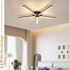 Nettlife LED Deckenleuchte warmweiß Schwarz 3000K Modern Kristall 12W Metall Deckenlampe 61.5CM, LED fest integriert, Warmweiß, für Flur Wohnzimmer und Esszimmer Schlafzimmer Küche und Büro Bild 4