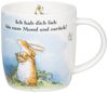 KÖNITZ 1172752895 Becher Ich hab dich lieb bis zum Mond und zurück! - 400 ml, New Bone Bild 4