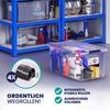 Aufbewahrungsbox, 60 Liter, 6er-Set Bild 3