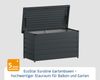 EcoStar Euroline Gartenboxen 1320 RAL 7016 Bild 1