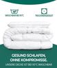 KNERST Kinderbettdecke + Microfaserkissen für Kinder Bettdecken Set für kuschelig, weiche Träume, Füllung: 100% Polyester, Hautfreundlich, für Allergiker geeignet, waschbar bis 60 grad Bild 3